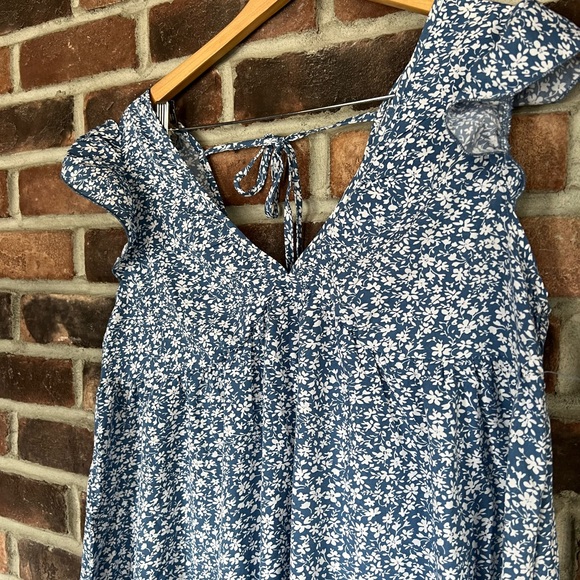 SHEIN Ruffle Armhole Ditsy Floral Dress - Picture 5 of 5